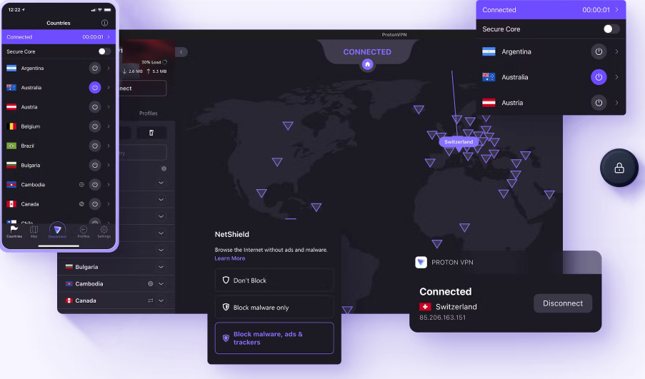 High-speed Swiss VPN that safeguards your privacy – ProtonMail
